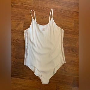 Adidas rib knit bodysuit XL